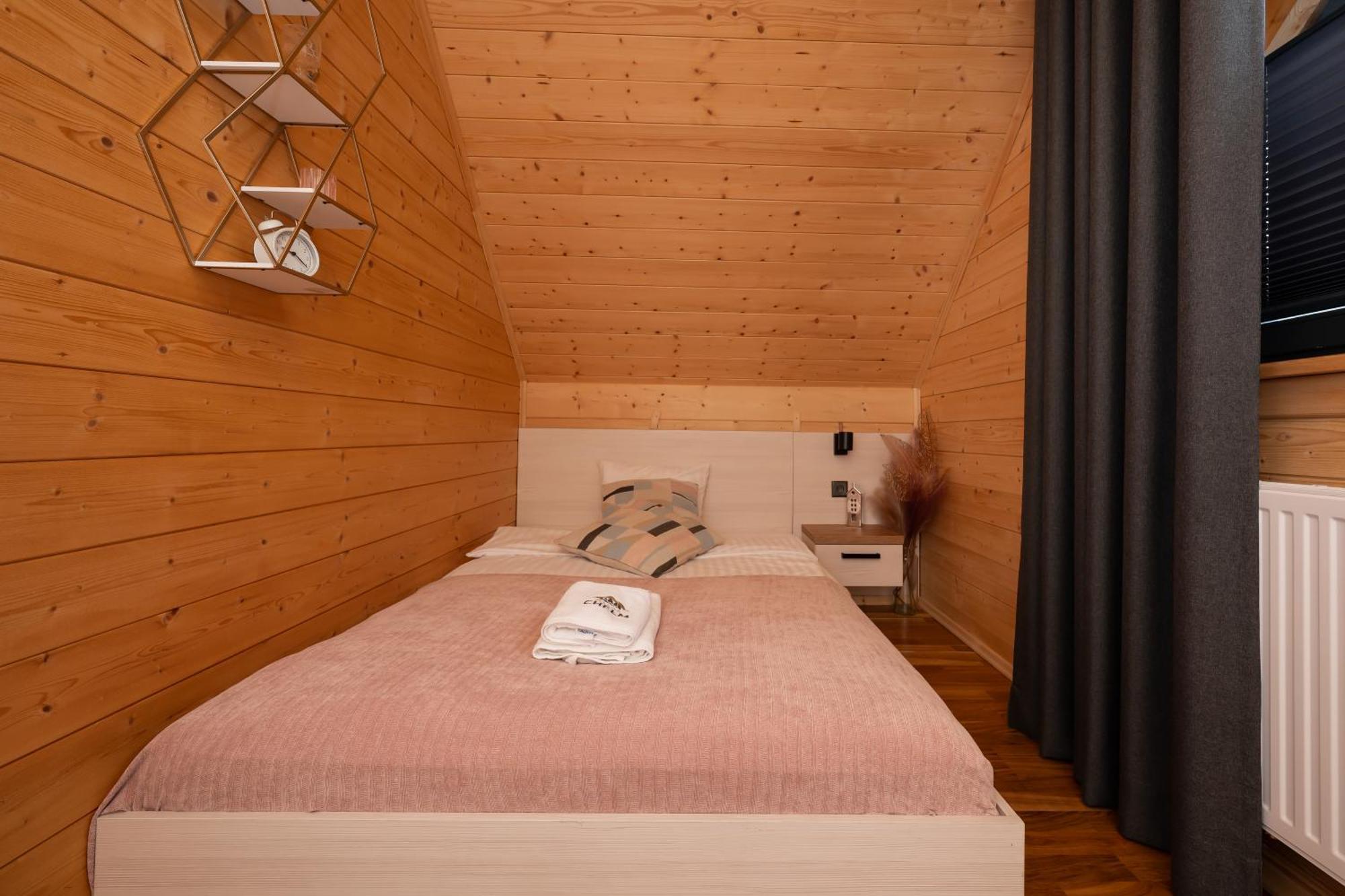 Domek Drewniany W Gorach Jacuzzi & Balia - Osada Chelm Stroza  Luaran gambar